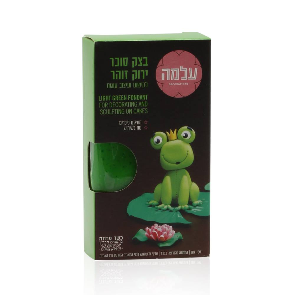 בצק סוכר ירוק